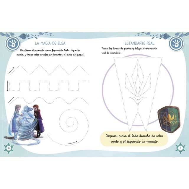Vacaciones con Frozen II. Empiezo infantil (5 años) (Disney. Cuaderno de vacaciones): - (Tapa blanda) 5