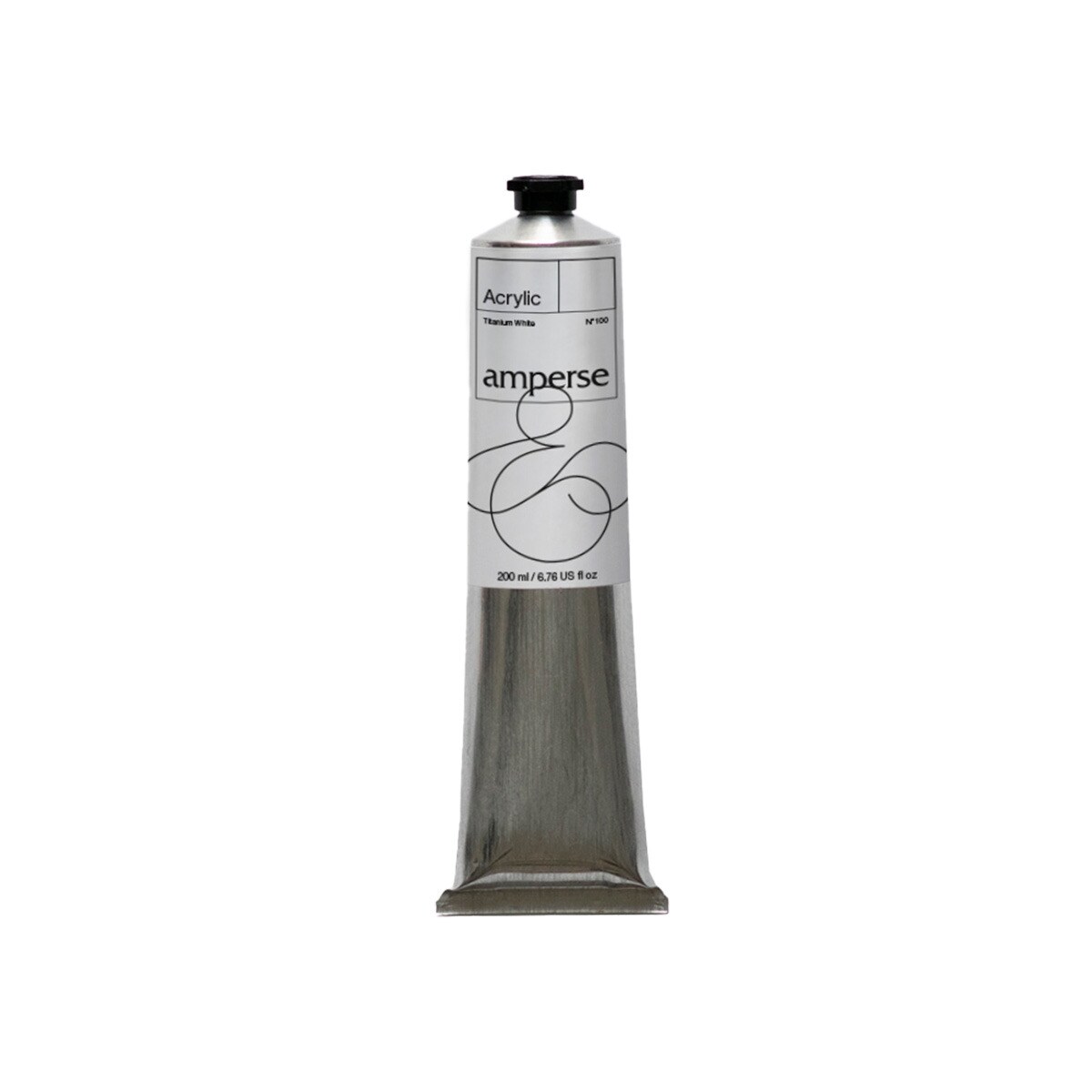 Acrílico 200ml Amperse branco titânio Branco Titânio-1