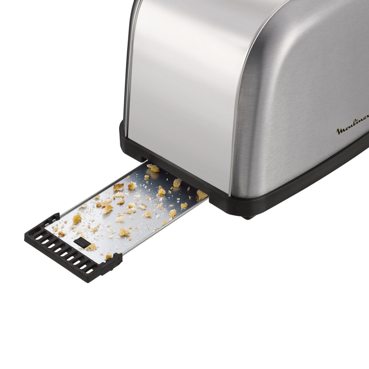 Tostador Moulinex Classic con 2 ranuras largas Inox-4