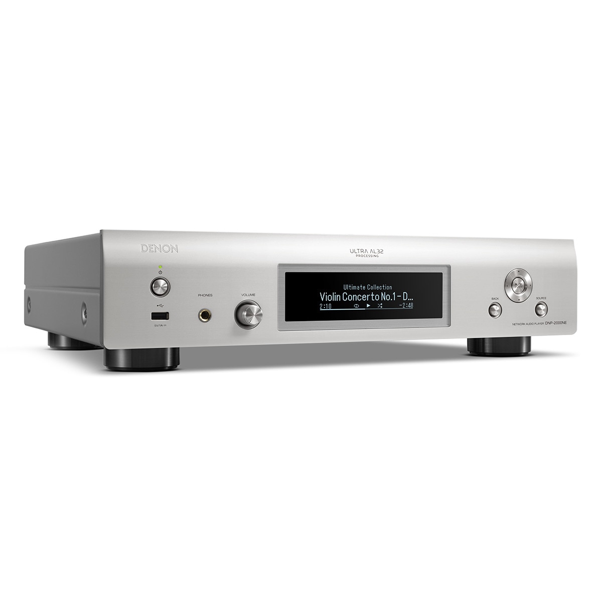 Reproductor de audio en red Hi-Res Denon DNP-2000, Wi-Fi y HEOS Silver-4