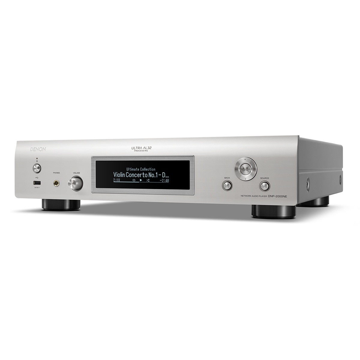 Reproductor de audio en red Hi-Res Denon DNP-2000, Wi-Fi y HEOS Silver-3