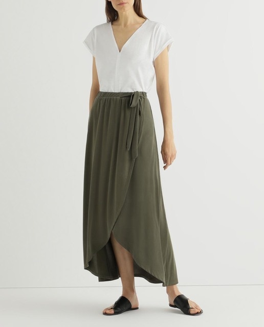 Imagen 0 de Falda larga cruzada