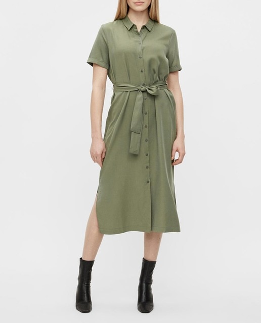 Imagen 0 de Vestido camisero midi