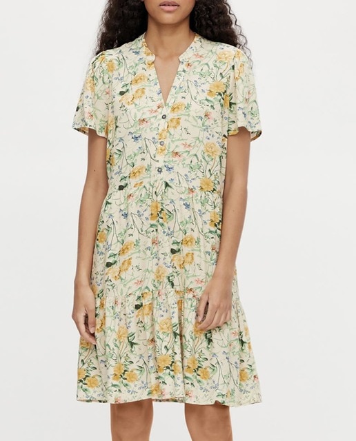 Imagen 0 de Vestido corto manga corta
