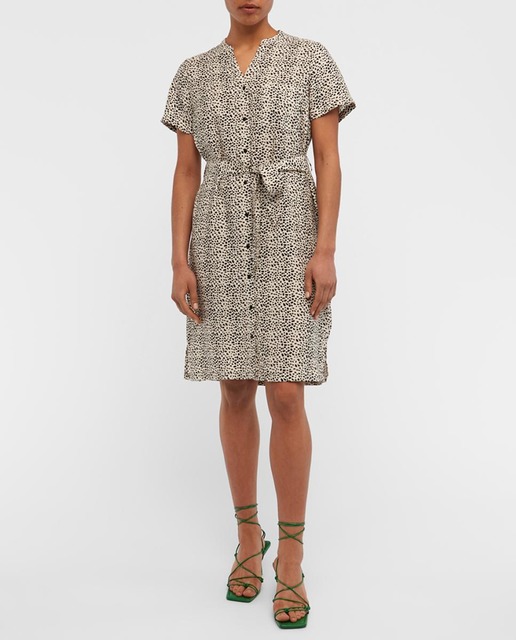 Imagen 0 de Vestido corto manga corta