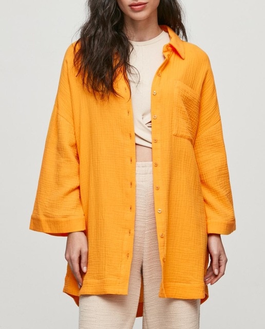 Imagen 0 de Camisa de mujer con cuello