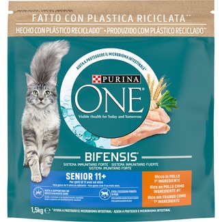 Senior pienso para gatos senior con pollo bolsa 1,5 kg - Purina One