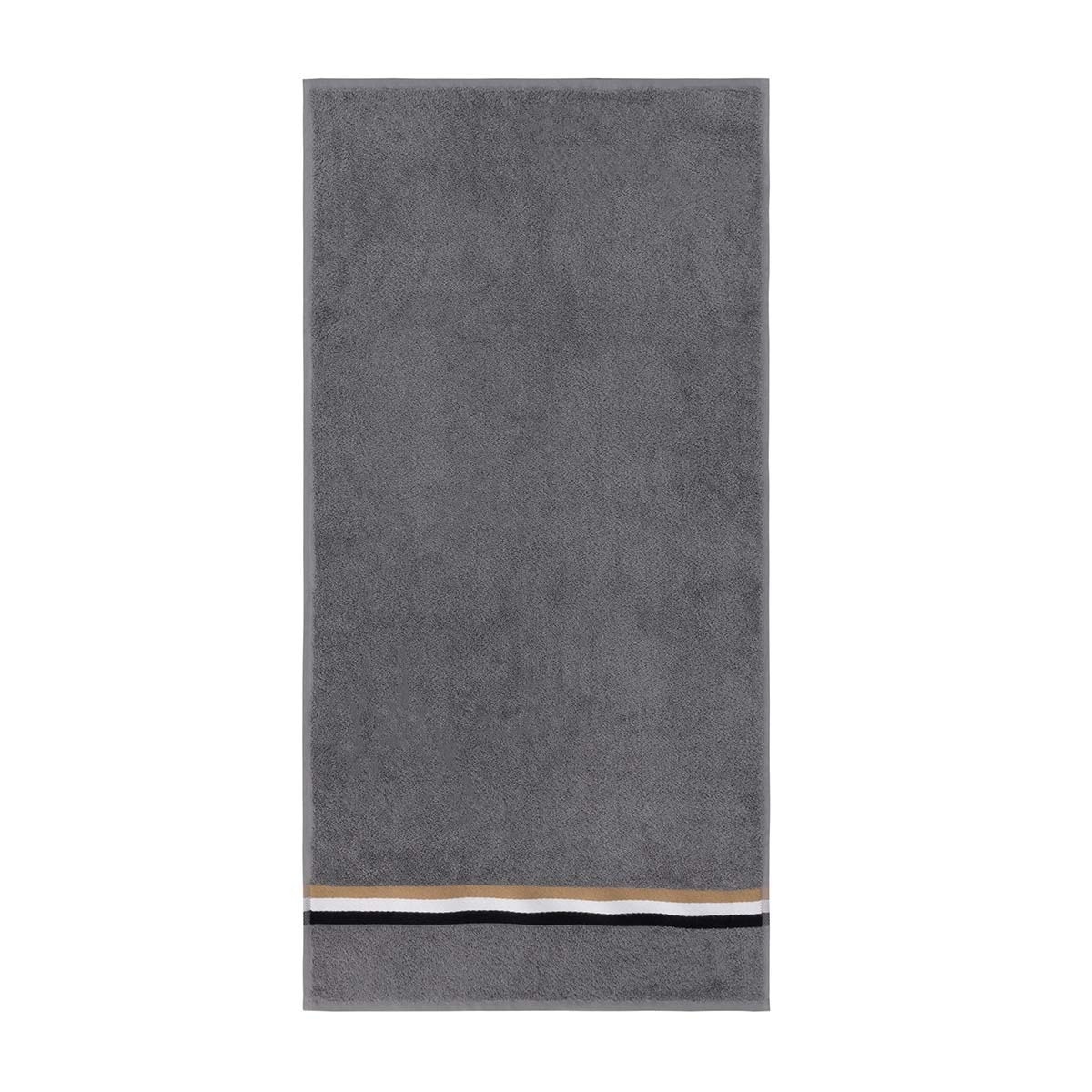 Toalha de Banho em Algodão Blinea - 450 g/m2 Cinzento-1