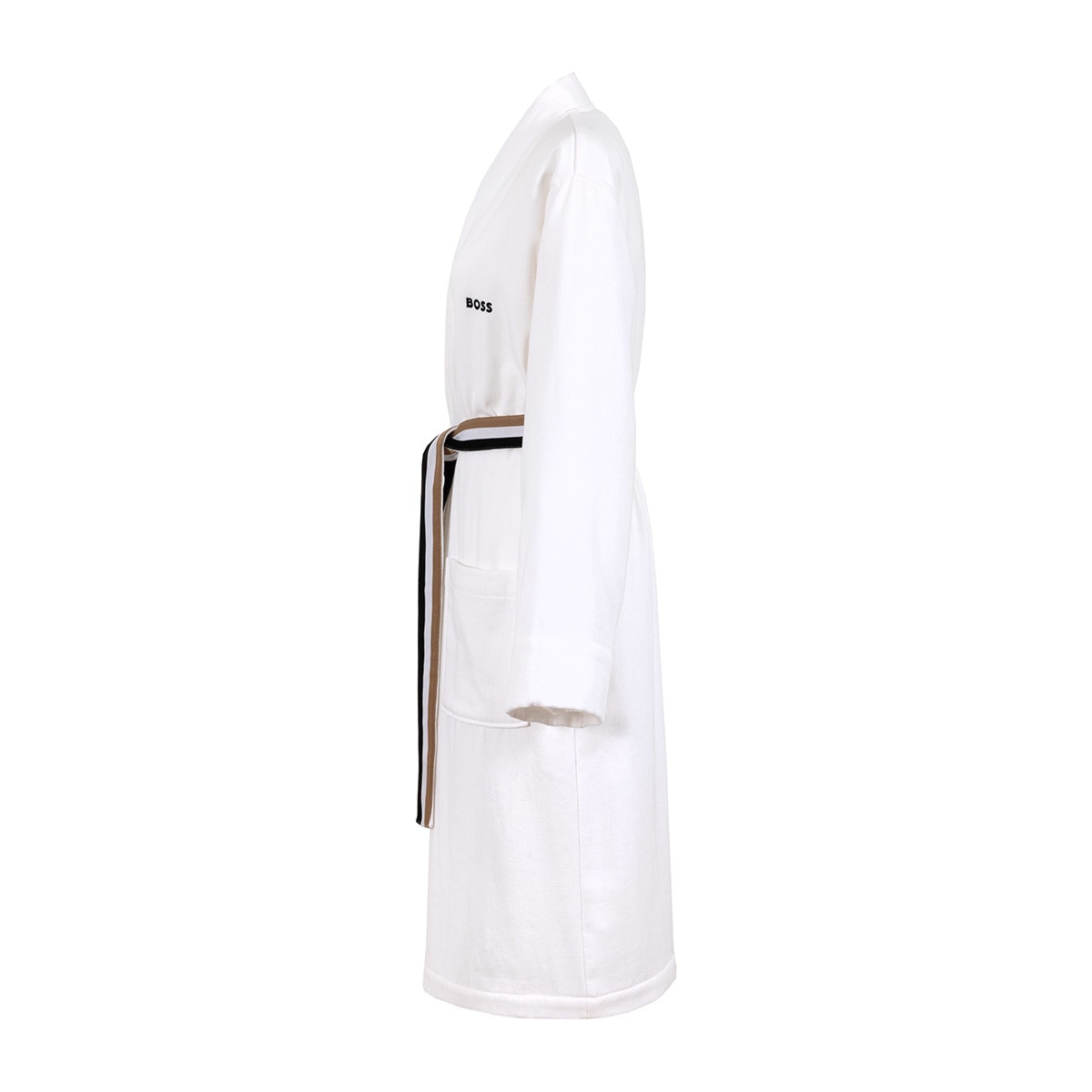 Roupão de Banho Tipo Kimono em Algodão Blinea - 280 g/m2 Branco-3