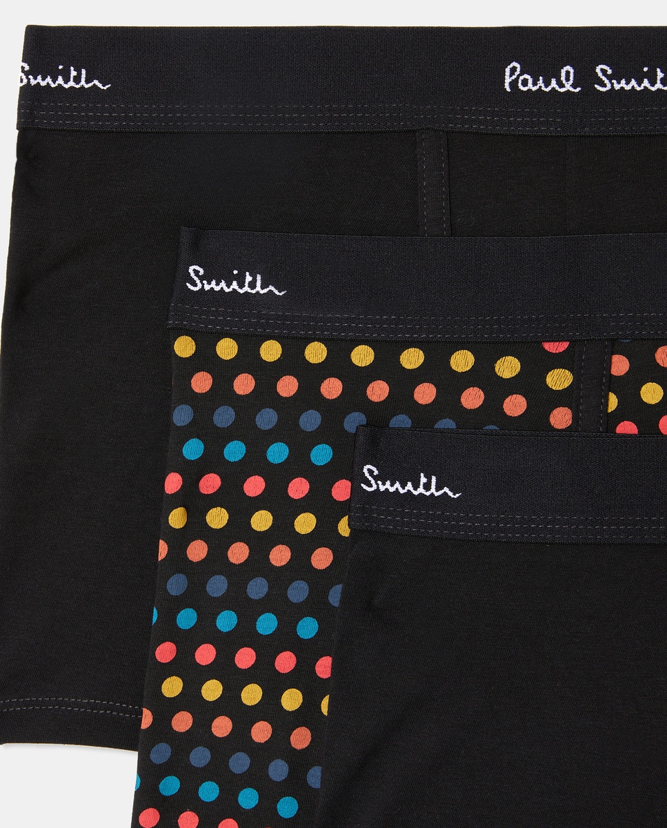 Pack de Boxers de Baixa Altura Preto-4