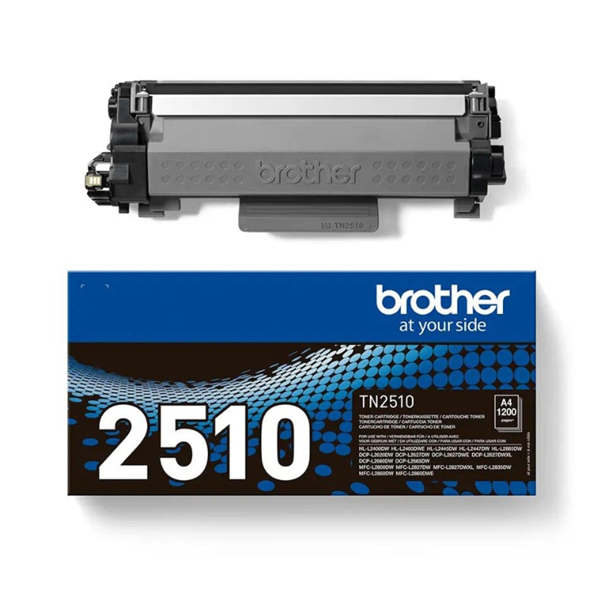 Tóner original Brother TN-2510 negro (TN2510) 3