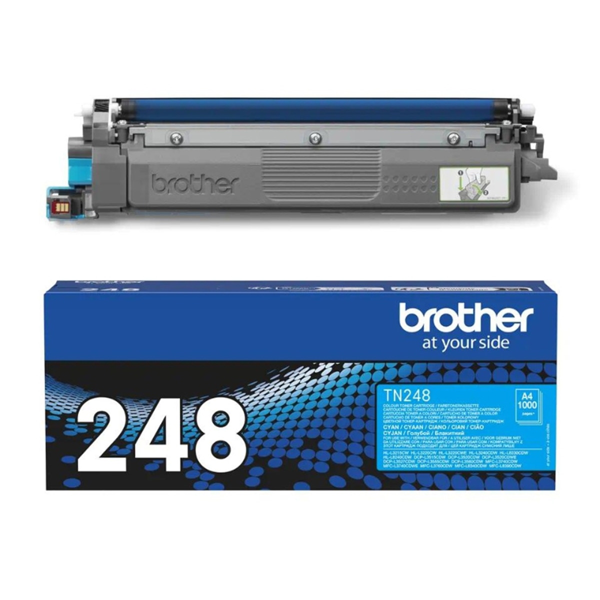 Tóner original Brother TN-248C cian (TN248C) 5
