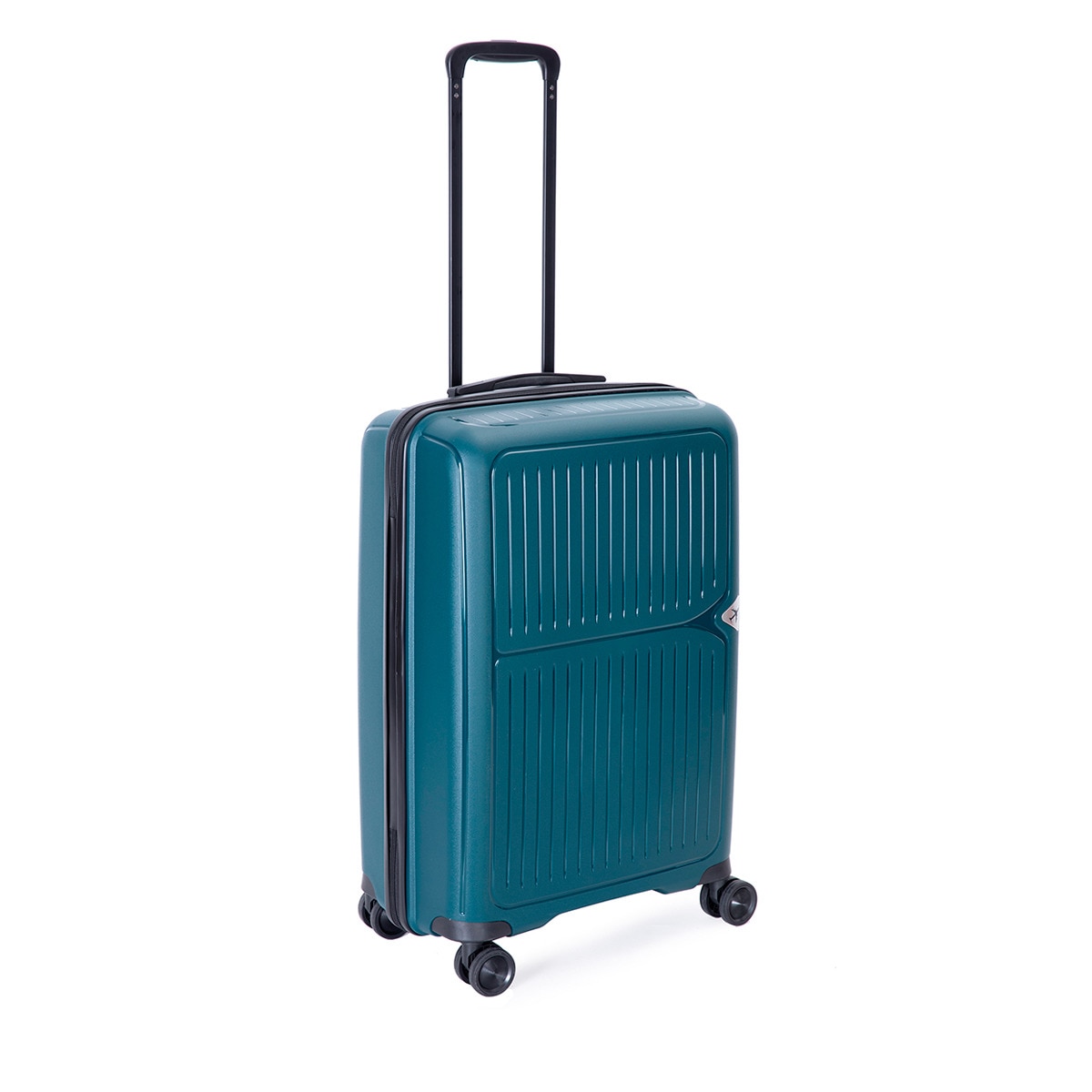 Maleta trolley mediana polipropileno Verde-1