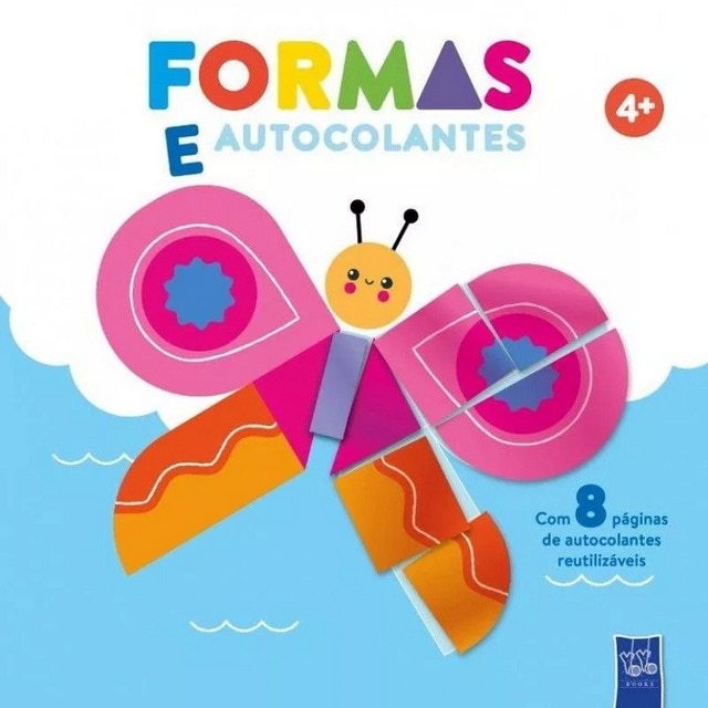 Imagem 0 de Formas e autocolantes  borboleta 4+