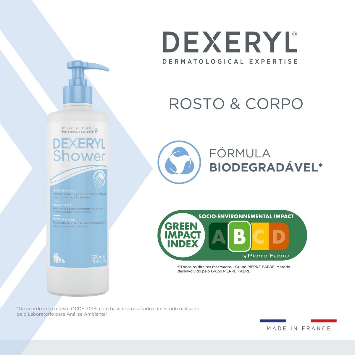 Creme de Banho Dexeryl Shower - 500 ml 5