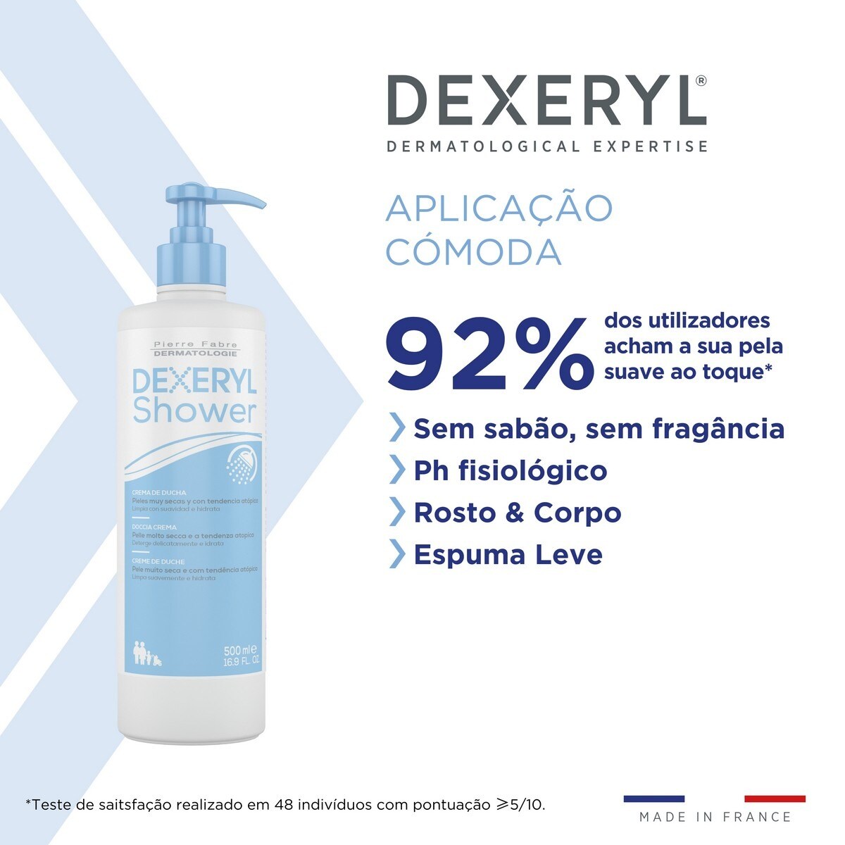 Creme de Banho Dexeryl Shower - 500 ml 4