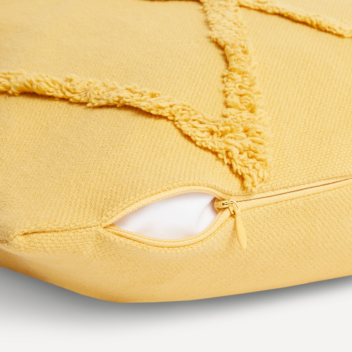 Capa de Almofada Losangos Mostarda-3