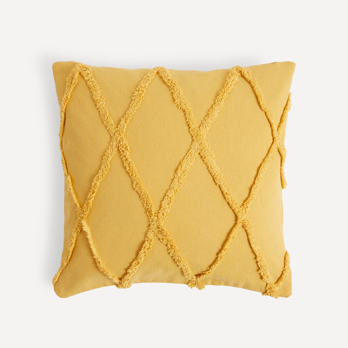 Capa de Almofada Losangos Mostarda-2