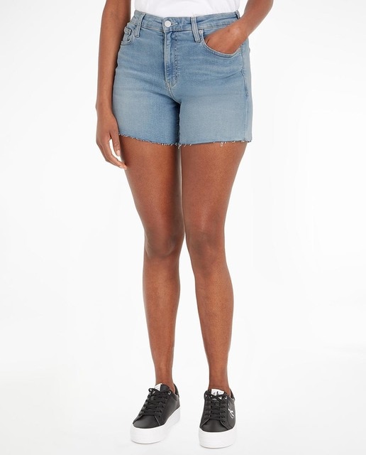 Imagen 0 de Pantalón corto de mujer denim