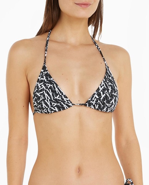 Imagen 0 de Parte de arriba de bikini de triángulo - CK Monogram