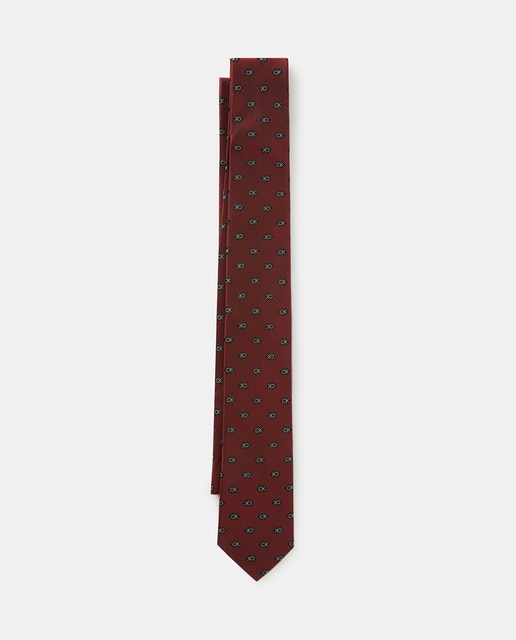 Imagen 0 de Corbata de seda all over logo
