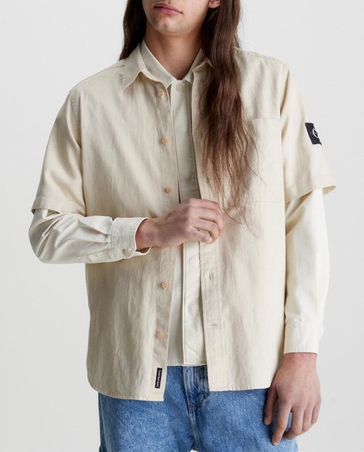 Imagen 0 de Camisa hombre manga larga slim fit