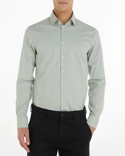 Imagen 0 de Camisa Slim de hombre con estampado