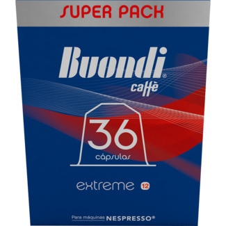 Café Nespresso Extreme Buondi embalagem 36 unidades - Nescafé Dolce Gusto