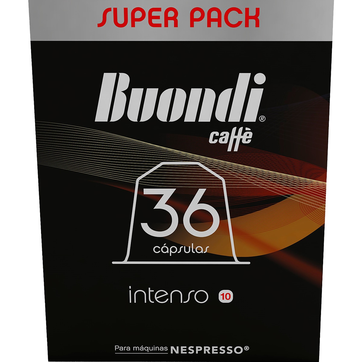 Café Nespresso Intenso embalagem 36 unidades