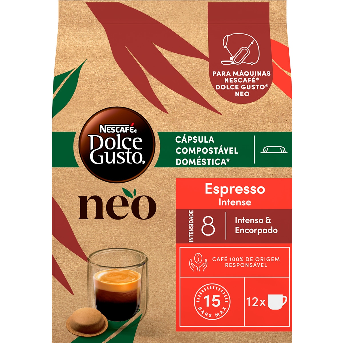 Café Expresso Intenso embalagem 12 unidades