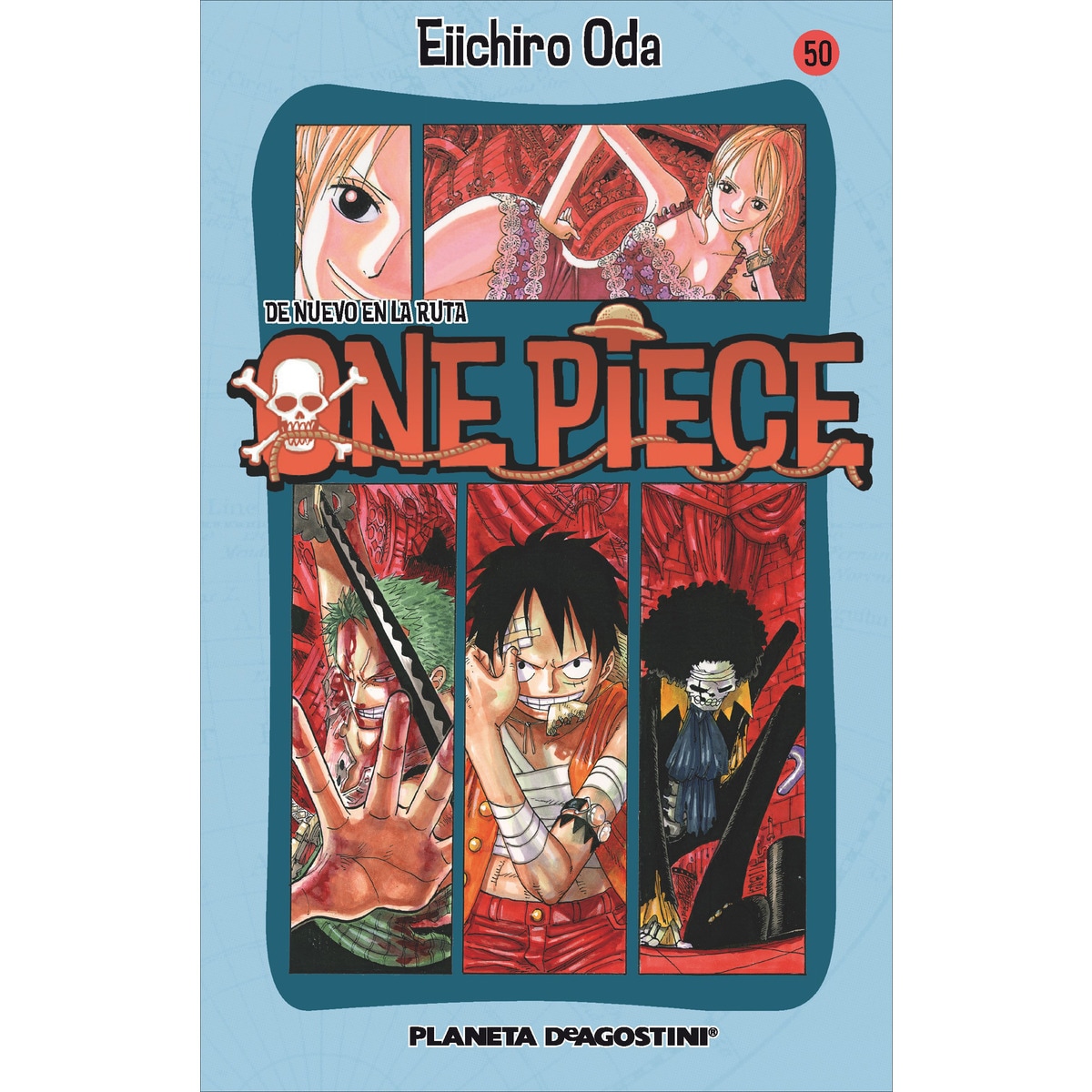 Imagen 0 de One Piece nº 050: De nuevo en la ruta  (Tapa blanda con sobrecubierta)