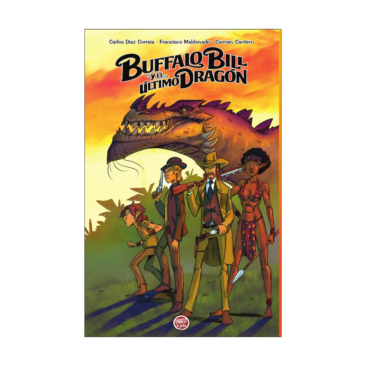 Imagem 0 de Buffalo bill y el último dragón (Capa mole com abas)