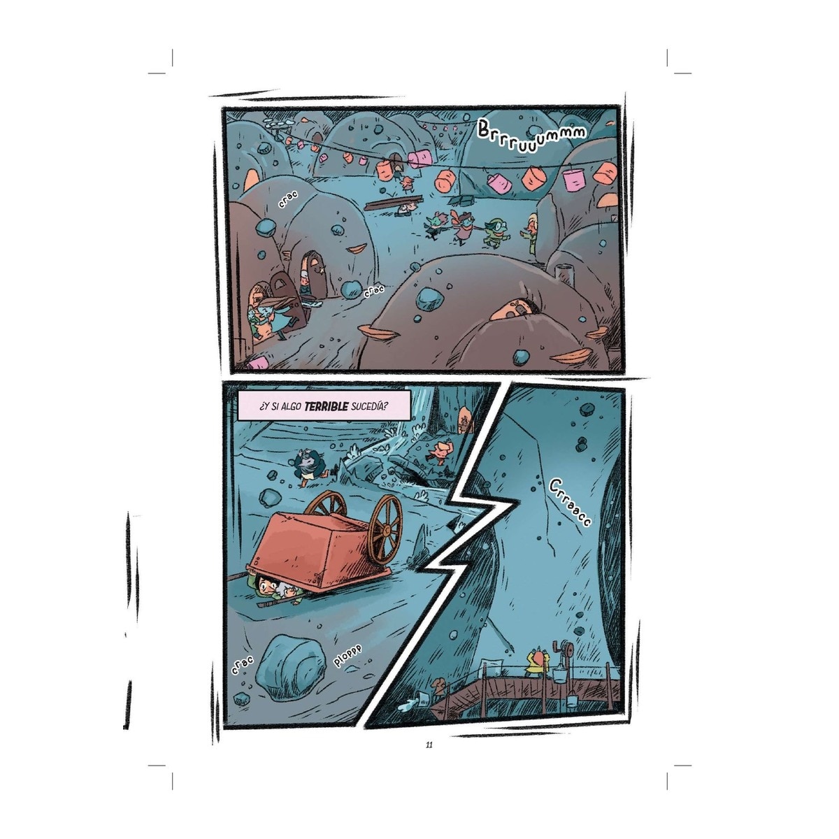 Nadie regresa del bosque encantado (Capa mole com abas) 4