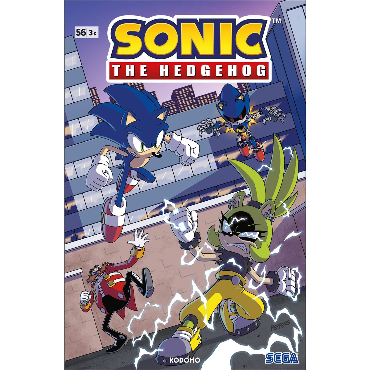 Sonic: The Hedhegog núm. 56 (Capa mole) 1