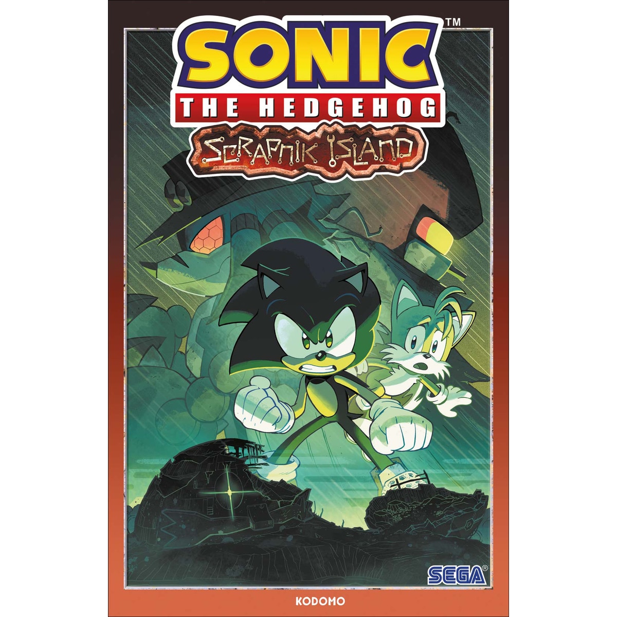 Sonic the Hedgehog: Scrapnik Island (Capa dura) 1