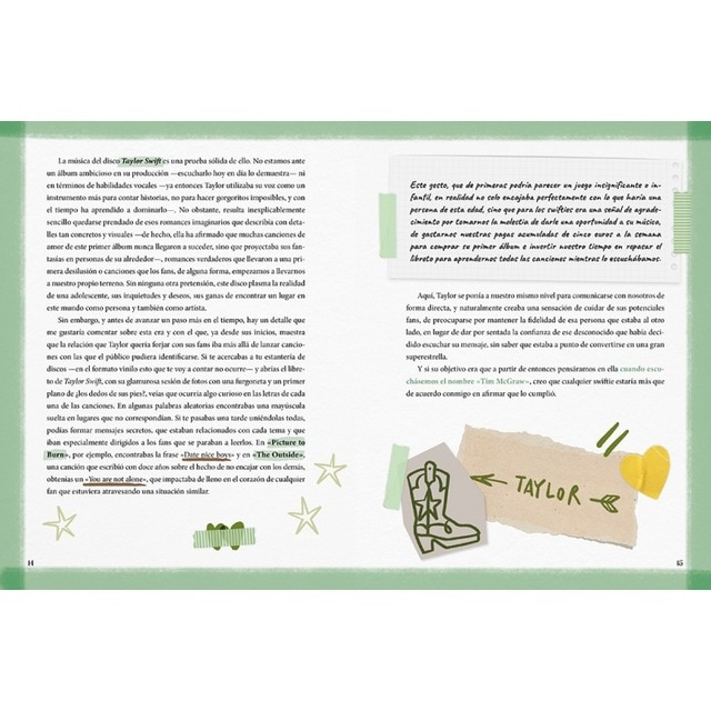 Taylor Swift: Un diario swiftie (Capa dura) 3