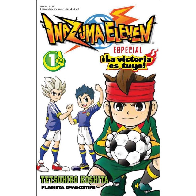 Imagen 0 de Inazuma Eleven ¡La victoria es tuya! nº 01/02  (Tapa blanda con sobrecubierta)