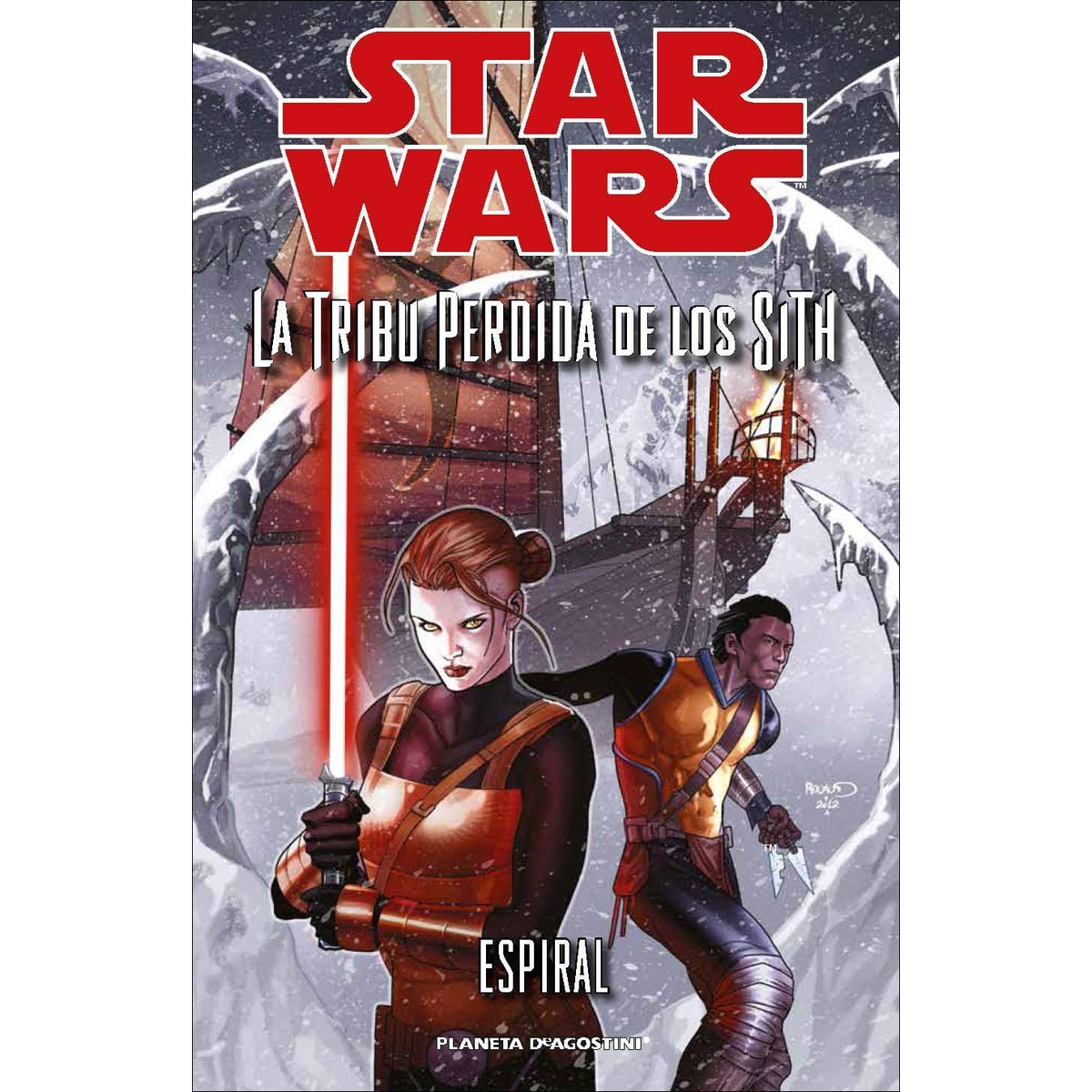 Imagem 0 de Star Wars La tribu perdida de los Sith: Espiral (Capa mole)