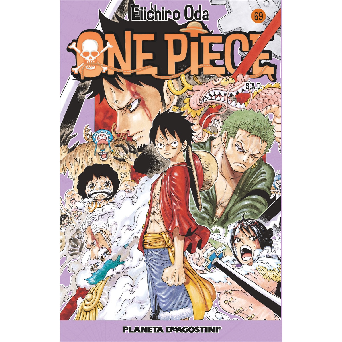 Imagen 0 de One Piece nº 069 (Tapa blanda con sobrecubierta)