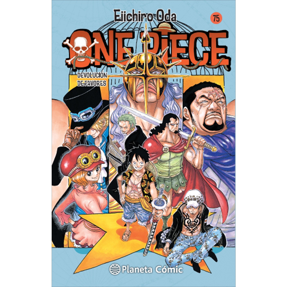Imagen 0 de One Piece nº 075: Devolución de favores (Tapa blanda con sobrecubierta)