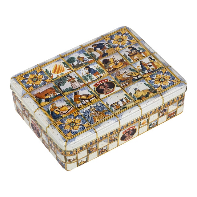 Imagen 0 de Galletas surtidas lata mosaico Trias