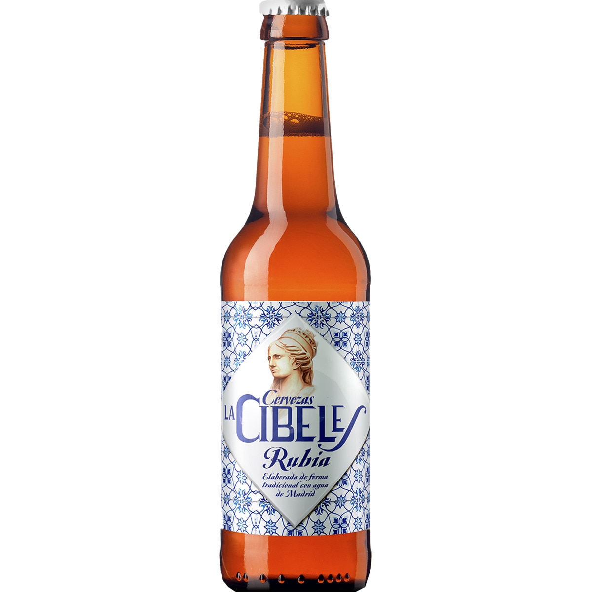 cerveza rubia artesana de Madrid elaborada de forma artesana botella 33 cl