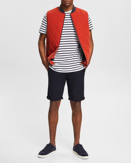 Imagen 0 de Bermuda tipo chino de hombre azul marino