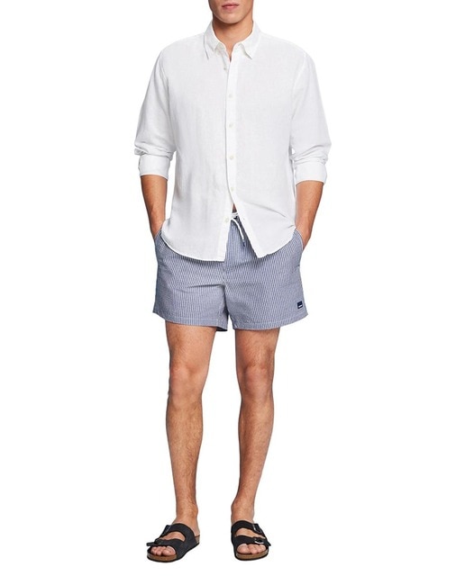 Imagen 0 de Bañador de hombre tipo bermuda con algodón