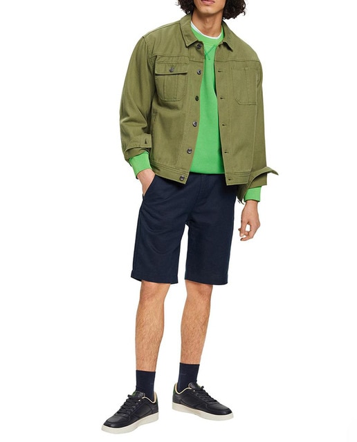 Imagen 0 de Pantalón corto de hombre con lino