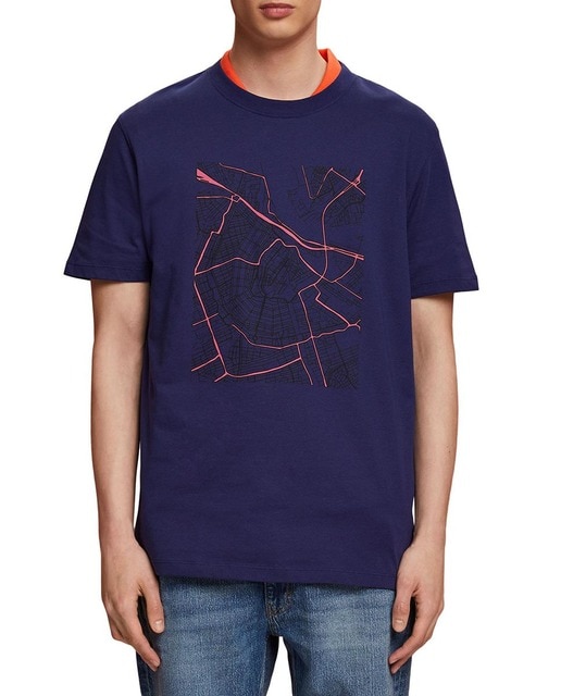 Imagen 0 de Camiseta de hombre algodón fotoprint callejero