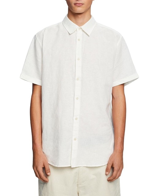 Imagen 0 de Camisa de hombre manga corta lino