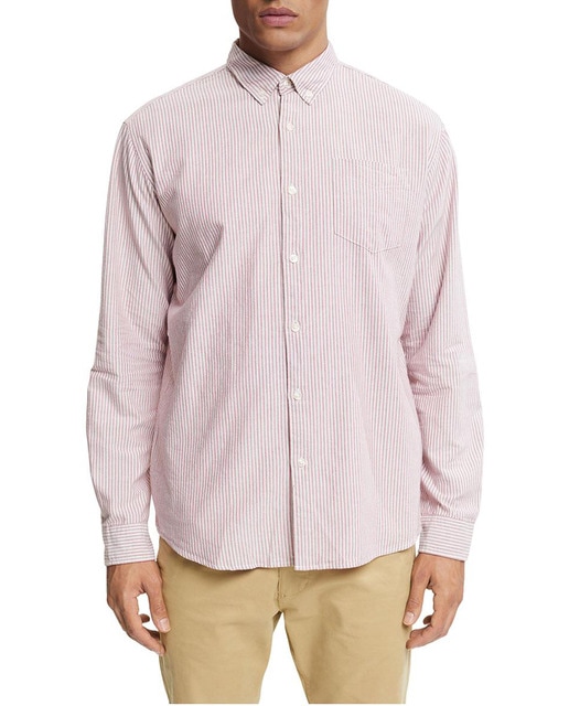 Imagen 0 de Camisa de hombre tipo oxford rayas