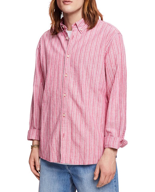 Imagen 0 de Camisa de hombre regular fit rayas