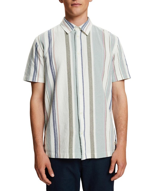 Imagen 0 de Camisa de hombre manga corta rayas